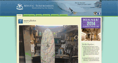 Desktop Screenshot of mysticsurfboards.net